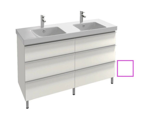 Заказать Тумба белый 137 см Jacob Delafon Odeon Up EB996-N18 в магазине сантехники Santeh-Crystal.ru