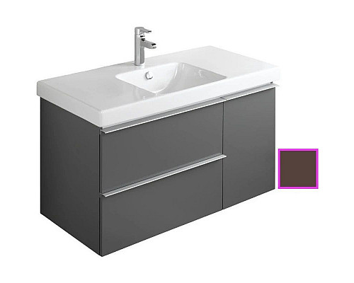 Купить Тумба ледяной коричневый глянец 102 см Jacob Delafon Odeon Up EB891-N23 в магазине сантехники Santeh-Crystal.ru