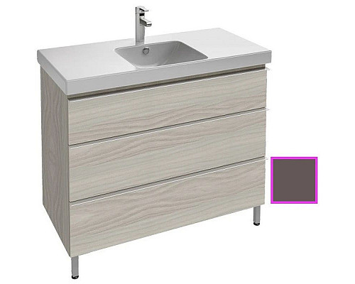 Заказать Тумба светло-коричневый глянец 102 см Jacob Delafon Odeon Up EB994-G80 в магазине сантехники Santeh-Crystal.ru