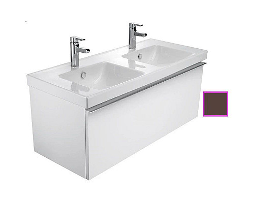 Приобрести Тумба ледяной коричневый глянец 117 см Jacob Delafon Odeon Up EB887-N23 в магазине сантехники Santeh-Crystal.ru