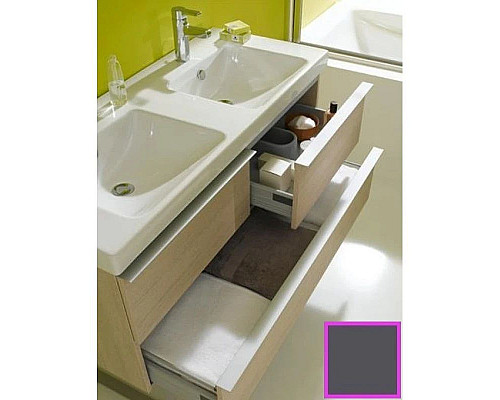 Приобрести Тумба серый антрацит 117 см Jacob Delafon Odeon Up EB892-N14 в магазине сантехники Santeh-Crystal.ru