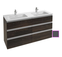 Тумба серый антрацит глянец 140 см Jacob Delafon Vox EB2040-RA-442