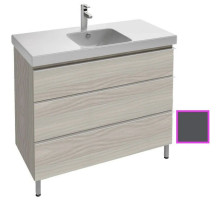 Тумба серый антрацит глянец 102 см Jacob Delafon Odeon Up EB994-442