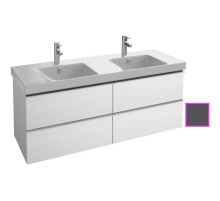 Тумба серый антрацит глянец 136,6 см Jacob Delafon Odeon Up EB997-442