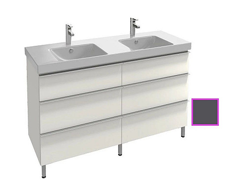 Заказать Тумба серый антрацит 136,6 см Jacob Delafon Odeon Up EB996-N14 в магазине сантехники Santeh-Crystal.ru