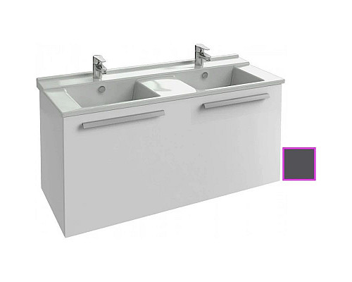 Приобрести Тумба серый антрацит 117 см Jacob Delafon Struktura EB1287-N14 в магазине сантехники Santeh-Crystal.ru