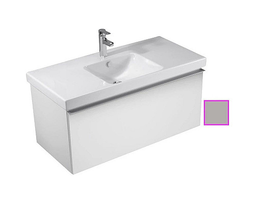 Заказать Тумба серый титан глянец 102 см Jacob Delafon Odeon Up EB883-N21 в магазине сантехники Santeh-Crystal.ru