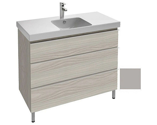 Купить Тумба серый титан глянец 102 см Jacob Delafon Odeon Up EB994-N21 в магазине сантехники Santeh-Crystal.ru