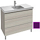 Купить Тумба сливовый глянец 102 см Jacob Delafon Odeon Up EB994-F26 в магазине сантехники Santeh-Crystal.ru