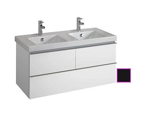 Купить Тумба черный глянец 117 см Jacob Delafon Odeon Up EB892-274 в магазине сантехники Santeh-Crystal.ru