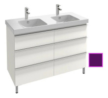 Тумба сливовый глянец 117 см Jacob Delafon Odeon Up EB995-F26