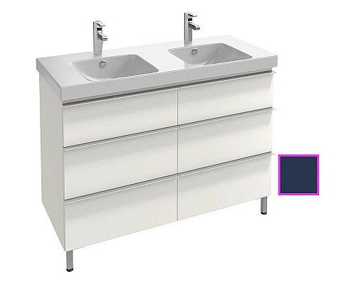 Заказать Тумба темно-синий глянец 117 см Jacob Delafon Odeon Up EB995-G98 в магазине сантехники Santeh-Crystal.ru