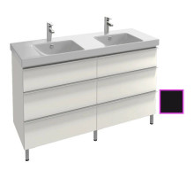 Тумба черный глянец 136,6 см Jacob Delafon Odeon Up EB996-274