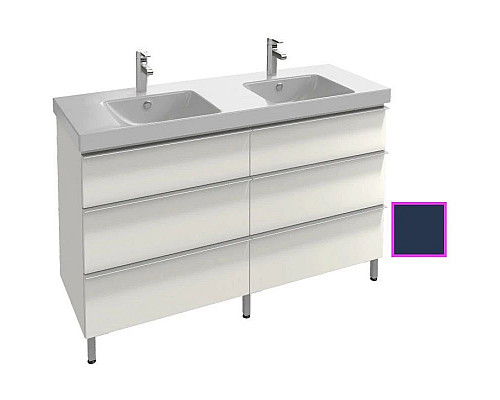 Приобрести Тумба темно-синий глянец 136,6 см Jacob Delafon Odeon Up EB996-G98 в магазине сантехники Santeh-Crystal.ru