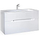 Заказать Тумба белый 96,6 см Jorno Modul Mol.01.97/P/W в магазине сантехники Santeh-Crystal.ru