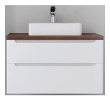 Тумба белый глянец 100 см Jorno Wood Wood.01.100/P/W + Wood.06.100/DW