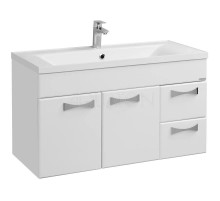 Тумба с раковиной белый глянец 100,2 см Акватон Диор 1A1677K2DR010