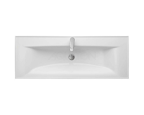 Приобрести Тумба с раковиной белый глянец 120,2 см Акватон Диор 1A1106K2DR010 в магазине сантехники Santeh-Crystal.ru