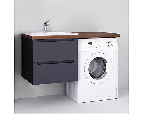Santeh-Crystal.ru: Тумба с раковиной серый матовый 122 см Jorno Wood Wood.01.60/P/GR + Wood.06.122/DW + Mol.08.65/W + Bra.05.461/R/W Заказать Тумба с раковиной серый матовый 122 см Jorno Wood Wood.01.60/P/GR + Wood.06.122/DW + Mol.08.65/W + Bra.05.461/R/W в магазине сантехники Santeh-Crystal.ru