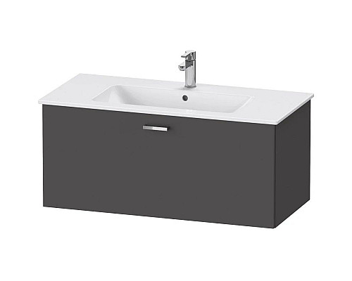 Купить Тумба графит матовый 100 см Duravit XBase XB603204949 в магазине сантехники Santeh-Crystal.ru