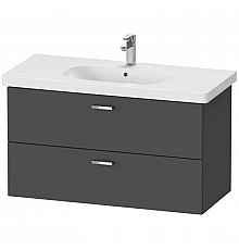 Тумба графит матовый 100 см Duravit XBase XB619304949