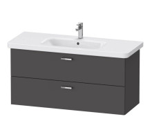 Тумба графит матовый 113 см Duravit XBase XB619804949