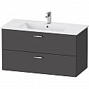 Тумба графит матовый 100 см Duravit XBase XB612204949 Тумба графит матовый 100 см Duravit XBase XB612204949