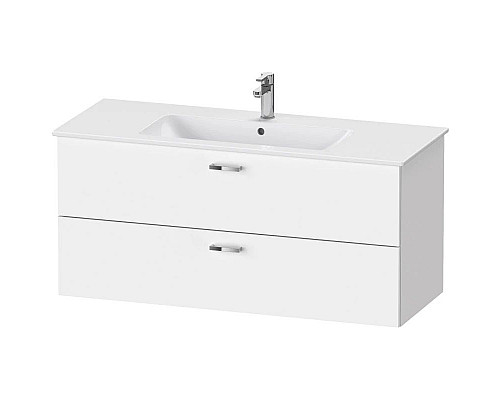 Приобрести Тумба белый матовый 120 см Duravit XBase XB612301818 в магазине сантехники Santeh-Crystal.ru