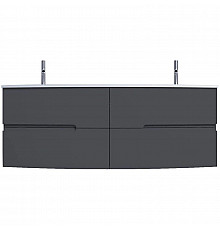 Тумба серый антрацит глянец 140 см Jacob Delafon Nona EB1891RU-442