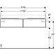 Купить Тумба белый глянец 119 см Geberit iCon 840120000 в магазине сантехники Santeh-Crystal.ru