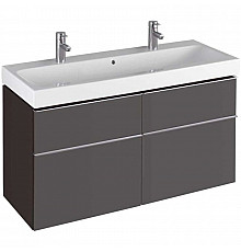 Тумба темно-серый матовый 119 см Geberit iCon 841421000