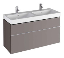 Тумба платина глянец 119 см Geberit iCon 840522000
