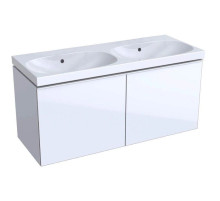 Тумба белый глянец 119 см Geberit Acanto 500.613.01.2