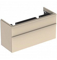 Тумба песочный глянец 118,4 см Geberit Smyle Square 500.356.JL.1