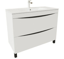 Тумба с раковиной белый 100,3 см IDDIS Cloud CLO10WFi95K