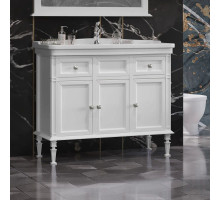 Тумба с раковиной белый матовый 105,5 см Opadiris Кантара