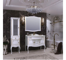 Комплект мебели белый золотая патина 100 см Opadiris Лаура