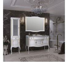 Комплект мебели белый золотая патина 120 см Opadiris Лаура