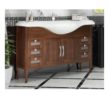 Тумба с раковиной светлый орех 121,5 см Opadiris Мираж