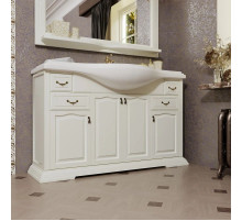 Тумба с раковиной слоновая кость 121 см Opadiris Риспекто