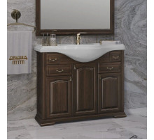 Тумба с раковиной орех антикварный 107 см Opadiris Риспекто