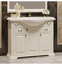 Тумба с раковиной слоновая кость 107 см Opadiris Риспекто