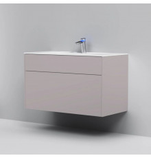 Тумба с раковиной серый матовый 100,8 см Am.Pm Inspire 2.0 M50AFHX1003EGM + M50AWPX1001WG