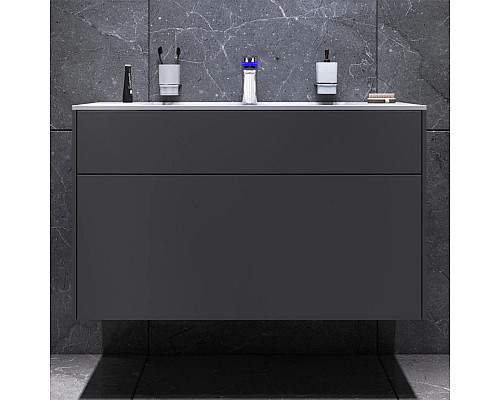 Santeh-Crystal.ru: Комплект мебели графит матовый 100,8 см Am.Pm Inspire 2.0 M50AFHX1003GM + M50AWPX1001WG + M50AMOX1001SA Приобрести Комплект мебели графит матовый 100,8 см Am.Pm Inspire 2.0 M50AFHX1003GM + M50AWPX1001WG + M50AMOX1001SA в магазине сантехники Santeh-Crystal.ru