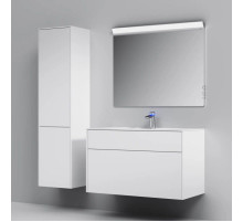 Комплект мебели белый матовый 100,8 см Am.Pm Inspire 2.0 M50AFHX1003WM + M50AWPX1001WG + M50AMOX1001SA