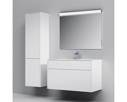 Santeh-Crystal.ru: Тумба с раковиной белый матовый 100,8 см Am.Pm Inspire 2.0 M50AFHX1003WM + M50AWPX1001WG Заказать Тумба с раковиной белый матовый 100,8 см Am.Pm Inspire 2.0 M50AFHX1003WM + M50AWPX1001WG в магазине сантехники Santeh-Crystal.ru