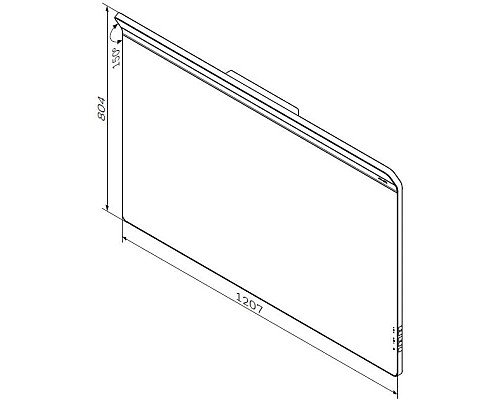 Заказать Комплект мебели белый матовый 120,8 см Am.Pm Inspire 2.0 M50AFHX1203WM + M50AWPC1201WG + M50AMOX1201SA в магазине сантехники Santeh-Crystal.ru