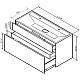 Заказать Тумба с раковиной графит матовый 120,8 см Am.Pm Inspire 2.0 M50AFHX1203GM + M50AWPC1201WG в магазине сантехники Santeh-Crystal.ru