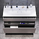 Купить Комплект мебели серый матовый 120,8 см Am.Pm Inspire 2.0 M50AFHX1203EGM + M50AWPC1201WG + M50AMOX1201SA в магазине сантехники Santeh-Crystal.ru