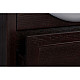 Заказать Комплект мебели дуб тёмный шоколад 105,5 см Roca America Evolution L ZRU9302944 + 327205000 + ZRU9302950 в магазине сантехники Santeh-Crystal.ru